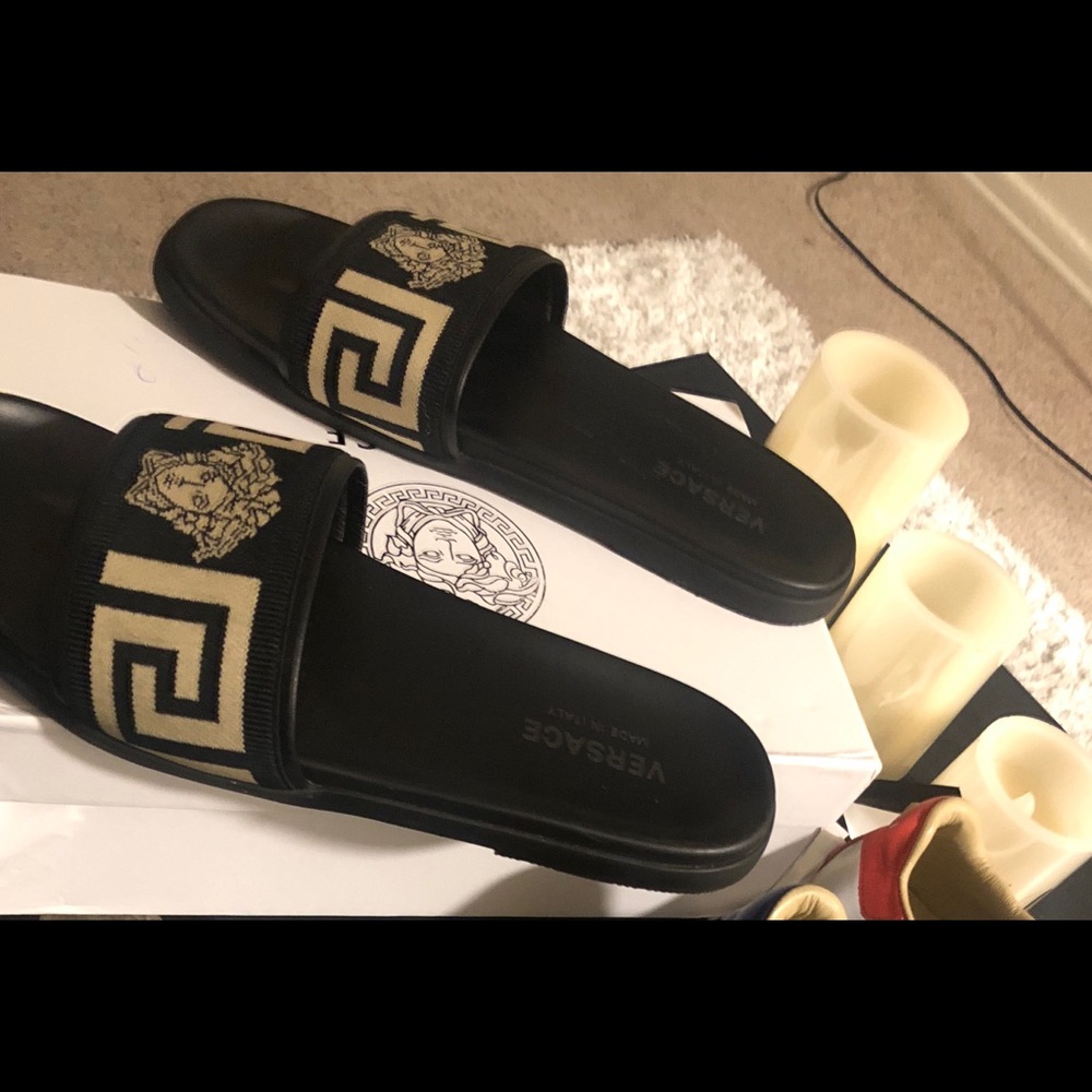 Versace slides